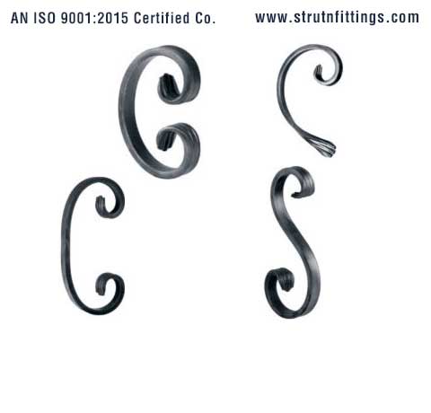 Wrought Iron Scrolls manufacturers exporters in India Punjab Ludhiana